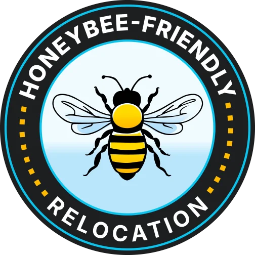 Honeybee-Friendly Relocation badge
